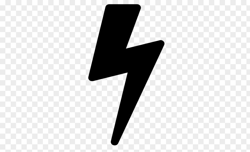 Bolt Symbol Thunder Lightning PNG