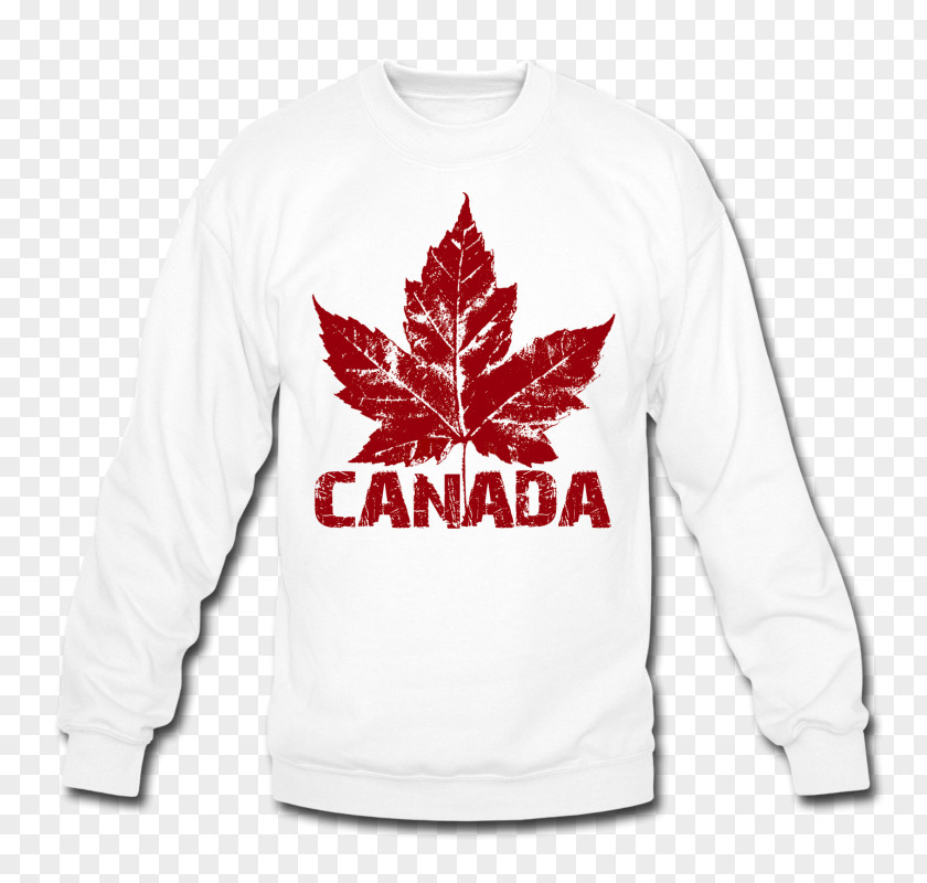 Canada Flag Of Maple Leaf T-shirt Hoodie PNG