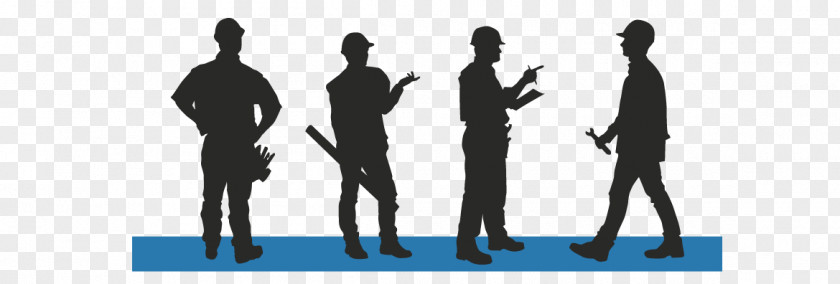 Construction Workers Silhouettes Public Relations Human Behavior Social Group Homo Sapiens Team PNG