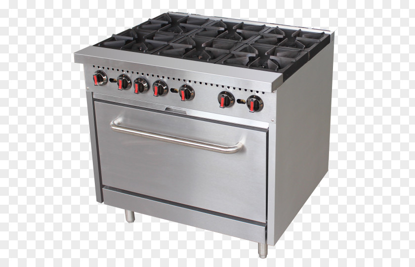 Gas Cooker Cooking Ranges Stove Restaurant Table PNG