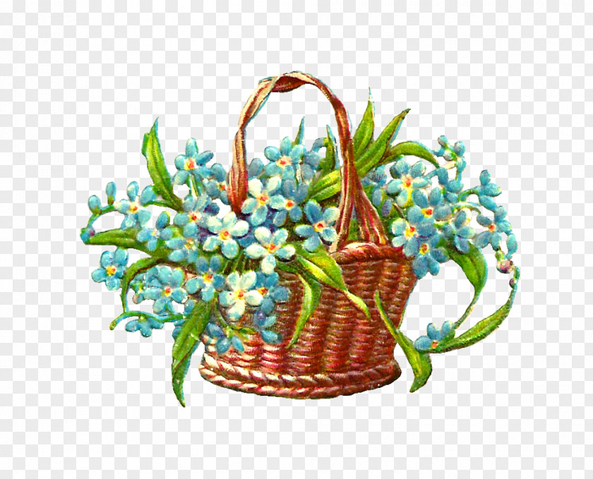 Graphics Of Flowers Flower Basket Clip Art PNG