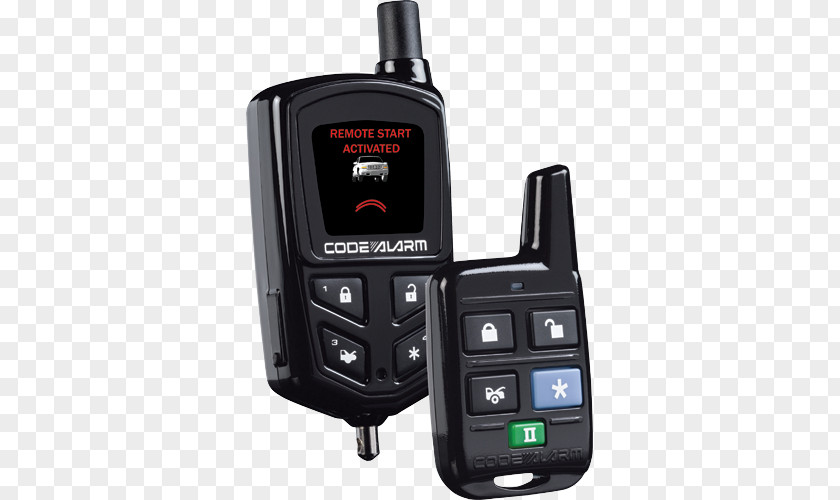 Remote Keyless System Car Alarm Starter Device PNG