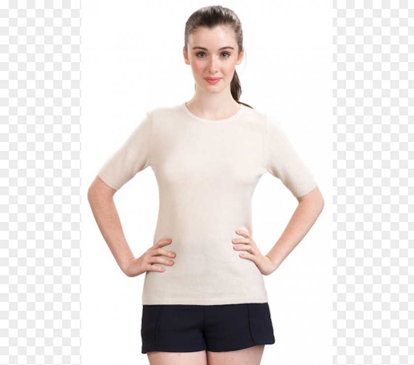 T-shirt Crew Neck Sweater Sleeveless Shirt PNG
