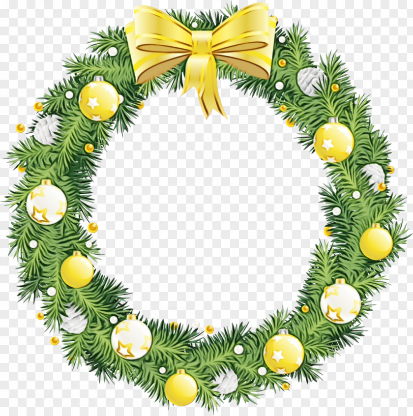 Wreath Flower Christmas Decoration PNG