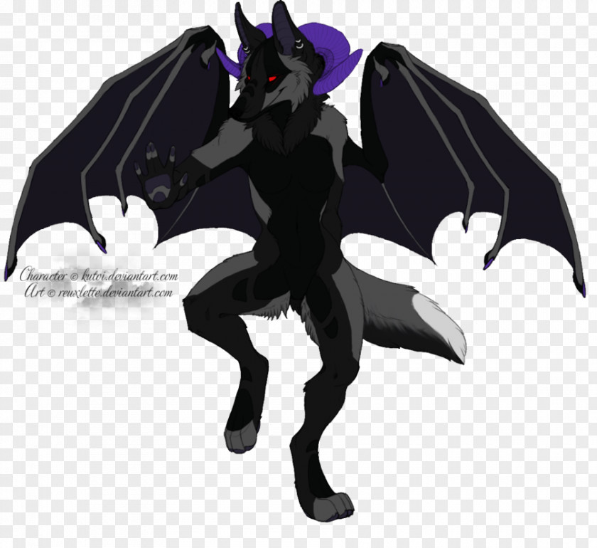 Demon Purple Legendary Creature PNG