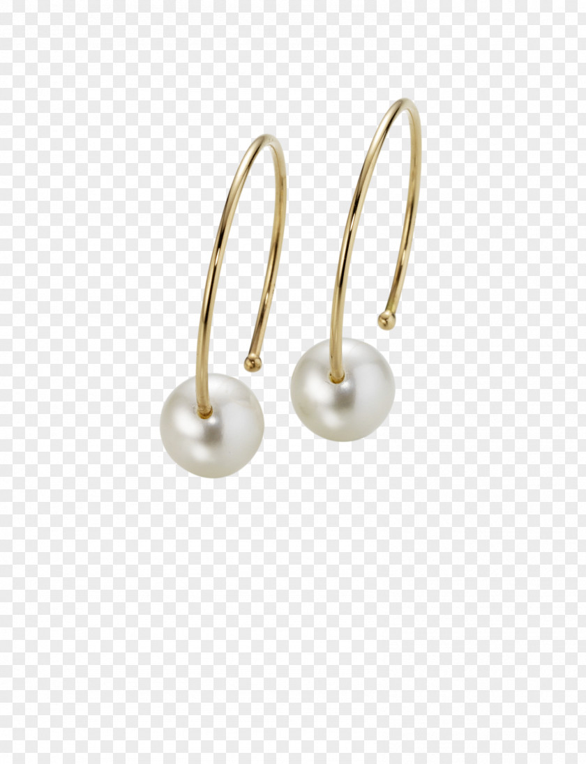 Gull Earring Jewellery Clothing Accessories Silver Pearl PNG