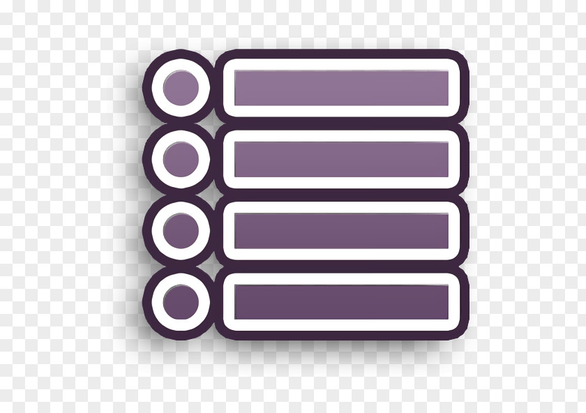 Label Rectangle List Icon PNG