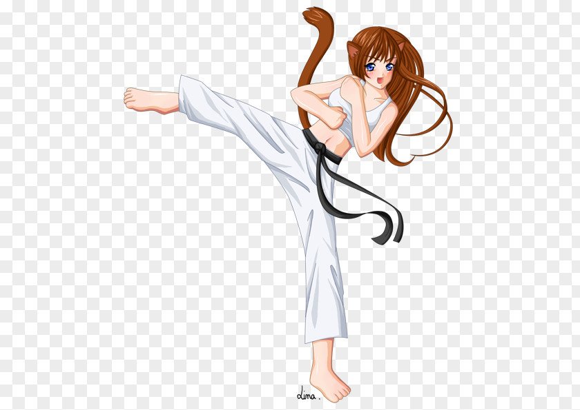 Roundhouse Kick Karate Taekwondo Black Belt PNG kick belt, taekwondo anime clipart PNG