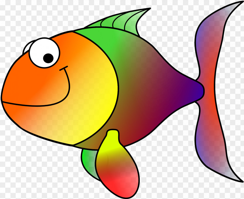 Swimming Fish Fishing One Fish, Two Red Blue Clip Art PNG
