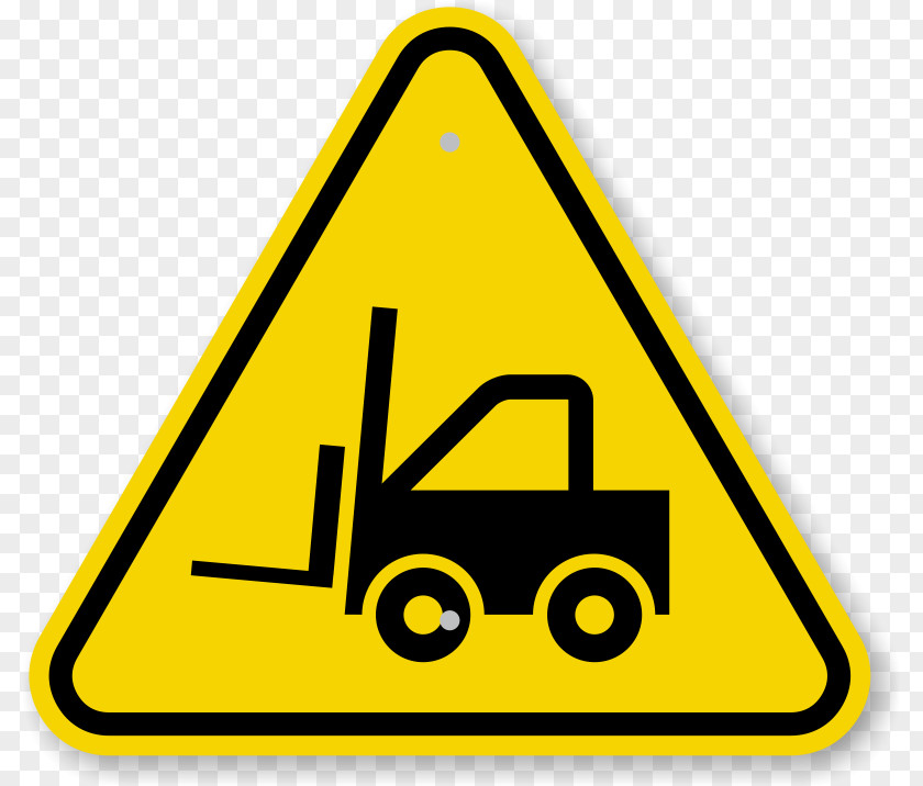 Symbol Traffic Sign Warning Hazard Forklift PNG