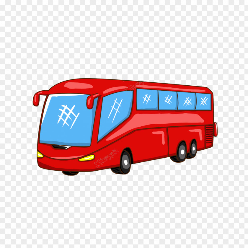 Toy Vehicle Bus Cartoon PNG