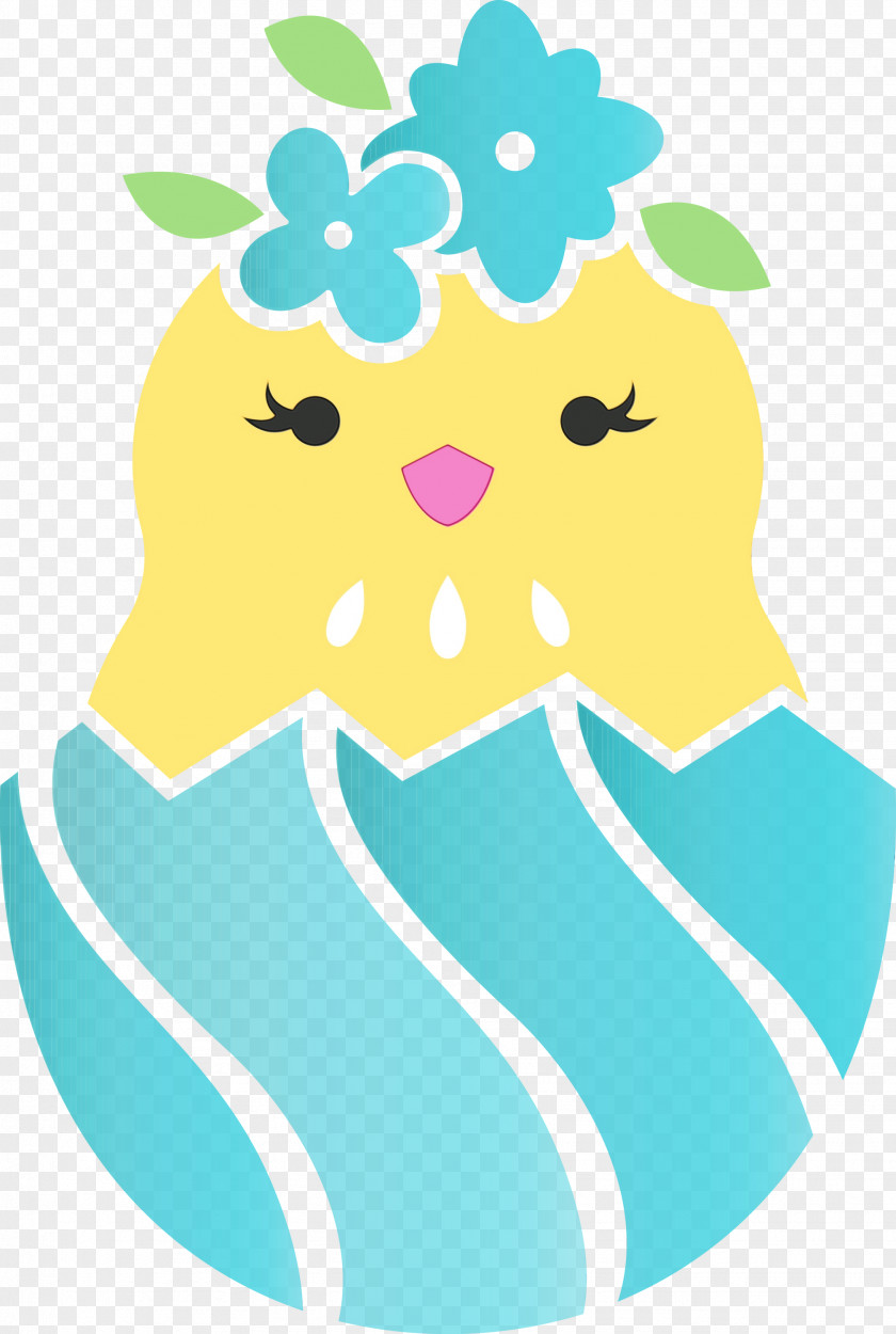 Aqua Cartoon Whiskers PNG