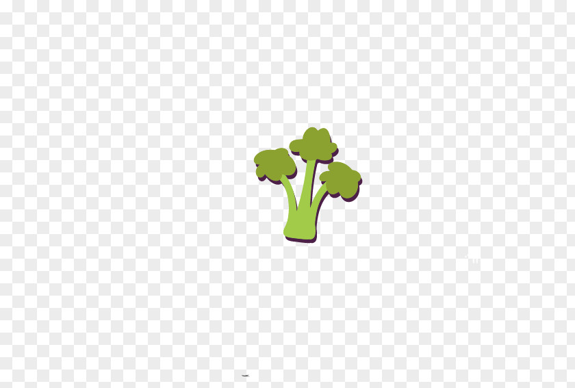 Broccoli Green Area Pattern PNG