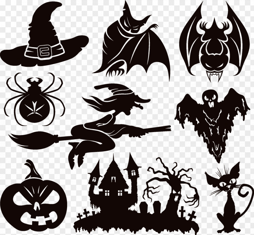Halloween Elements Royalty-free Clip Art PNG