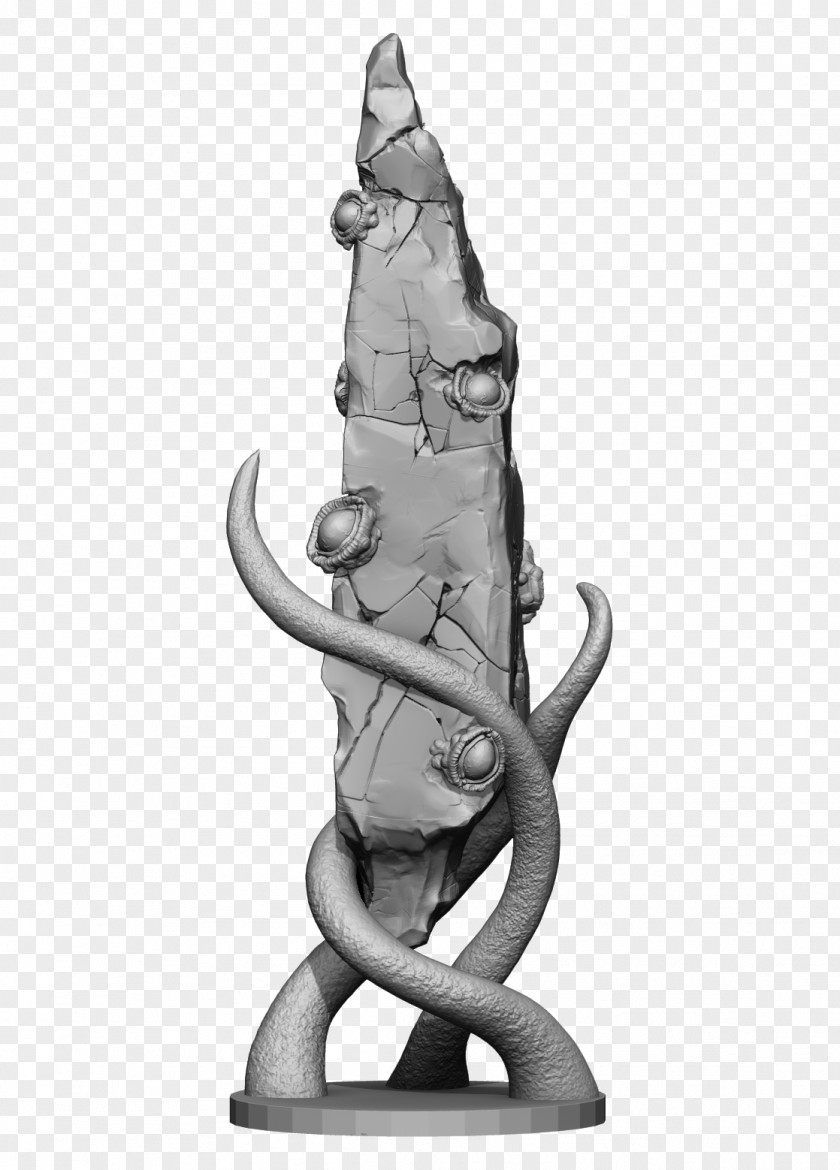 Totem Indian Elephant Cthulhu Mythos Figurine Kickstarter PNG