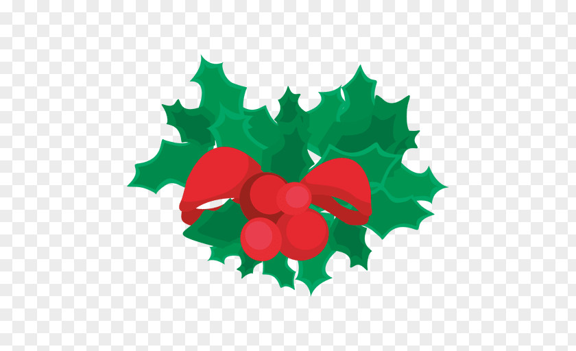 Christmas Cartoon Mistletoe Clip Art PNG