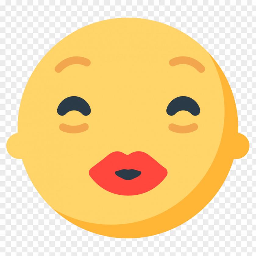 Kiss Smiley Emoji Emoticon Facebook PNG