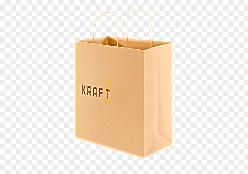 Paper Bag Kraft Carton Promotional Merchandise PNG