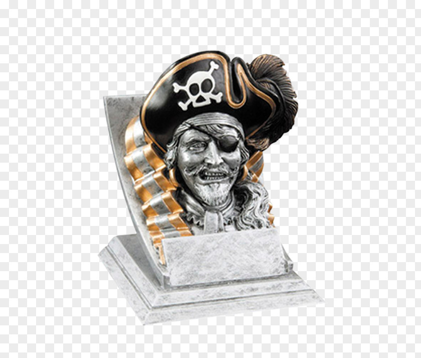 Pirate Parrot Trophy Award Medal Commemorative Plaque Piracy PNG