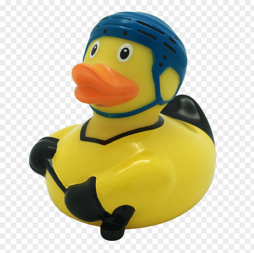 Rubber Duck Yellow Ice Hockey PNG