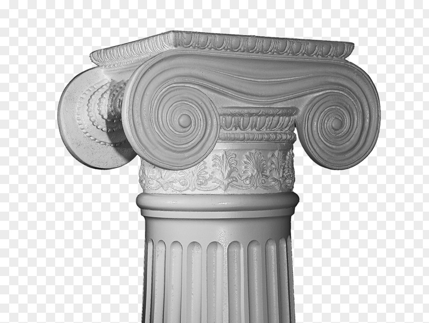 Stone Pillar Column Pedestal Corinthian Order Structure Porch PNG
