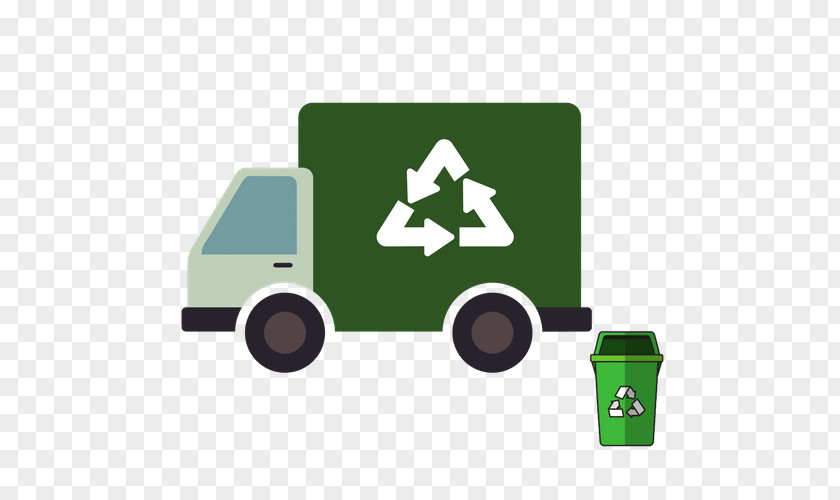 Truck Recycling Garbage PNG