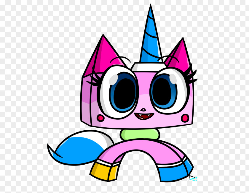 Unikitty Streamer Clip Art Cartoon Line Pink M PNG