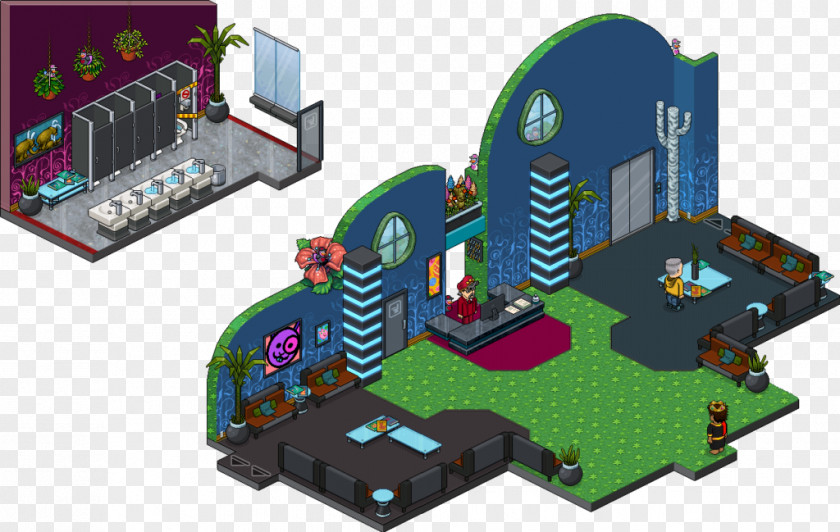 Background Habbo Fansite Sulake Game Online Chat PNG