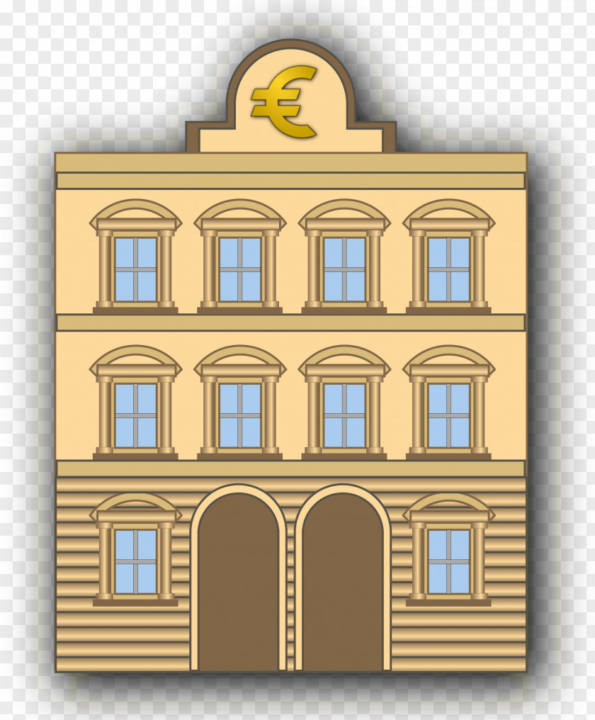 Building Bank Clip Art PNG