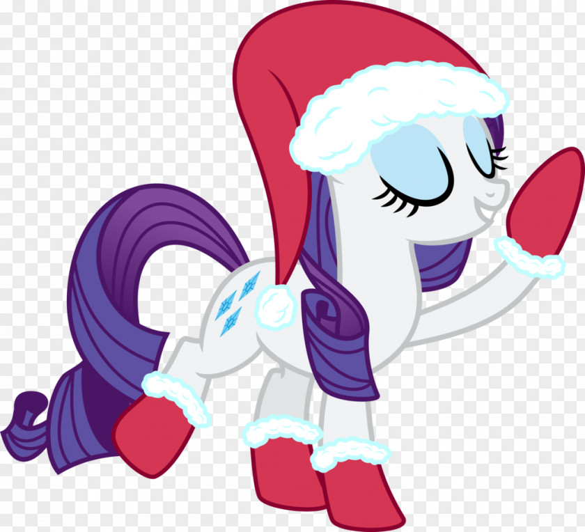 Christmas Eve Pony Rarity Applejack PNG