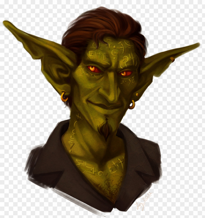 Fooling Goblin World Of Warcraft Art Portrait Orc PNG