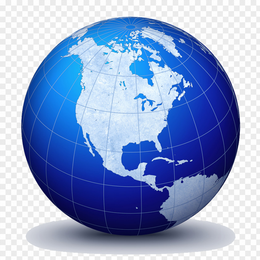 Globe World Map Technology Shutterstock PNG