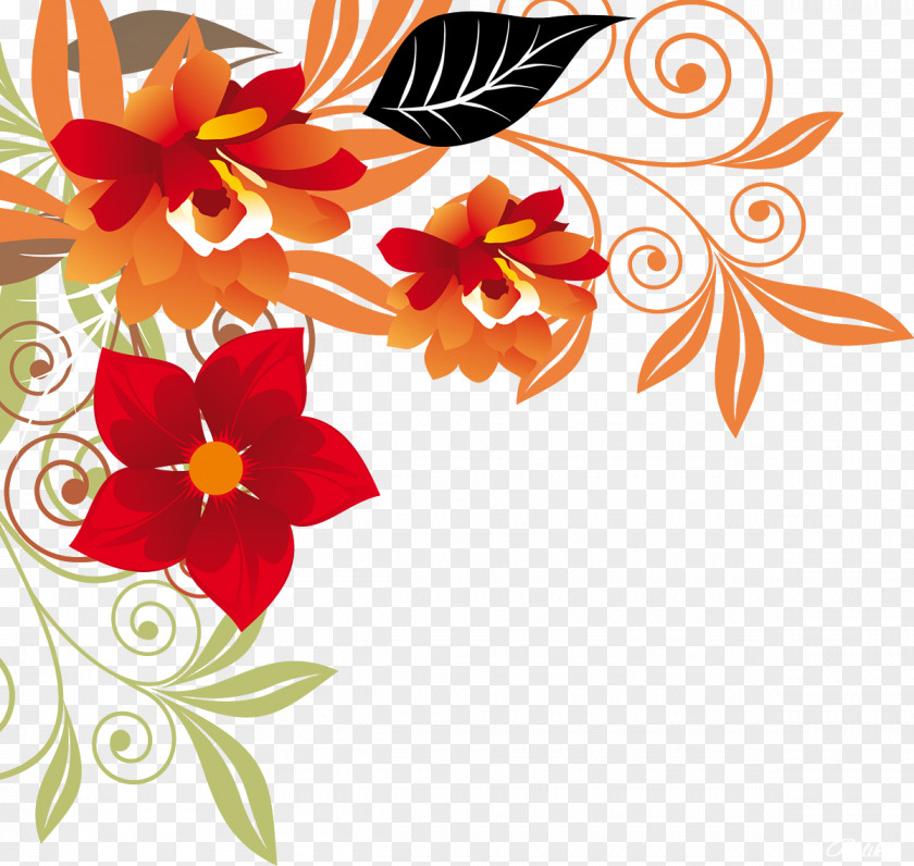 Help Others Elements Floral Design Best Borders Flower Clip Art PNG