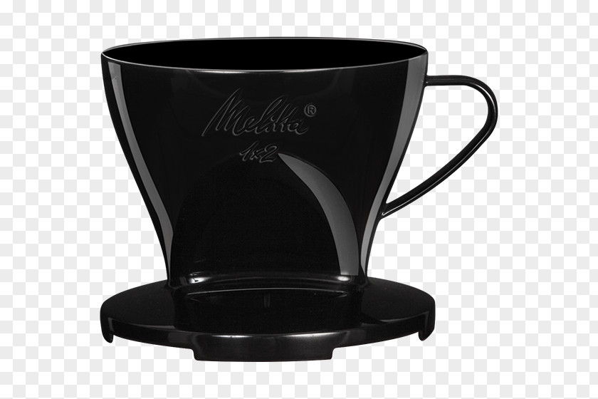 Shop Standard Coffee Cup Filters Melitta 2 Black Filter Holder PNG