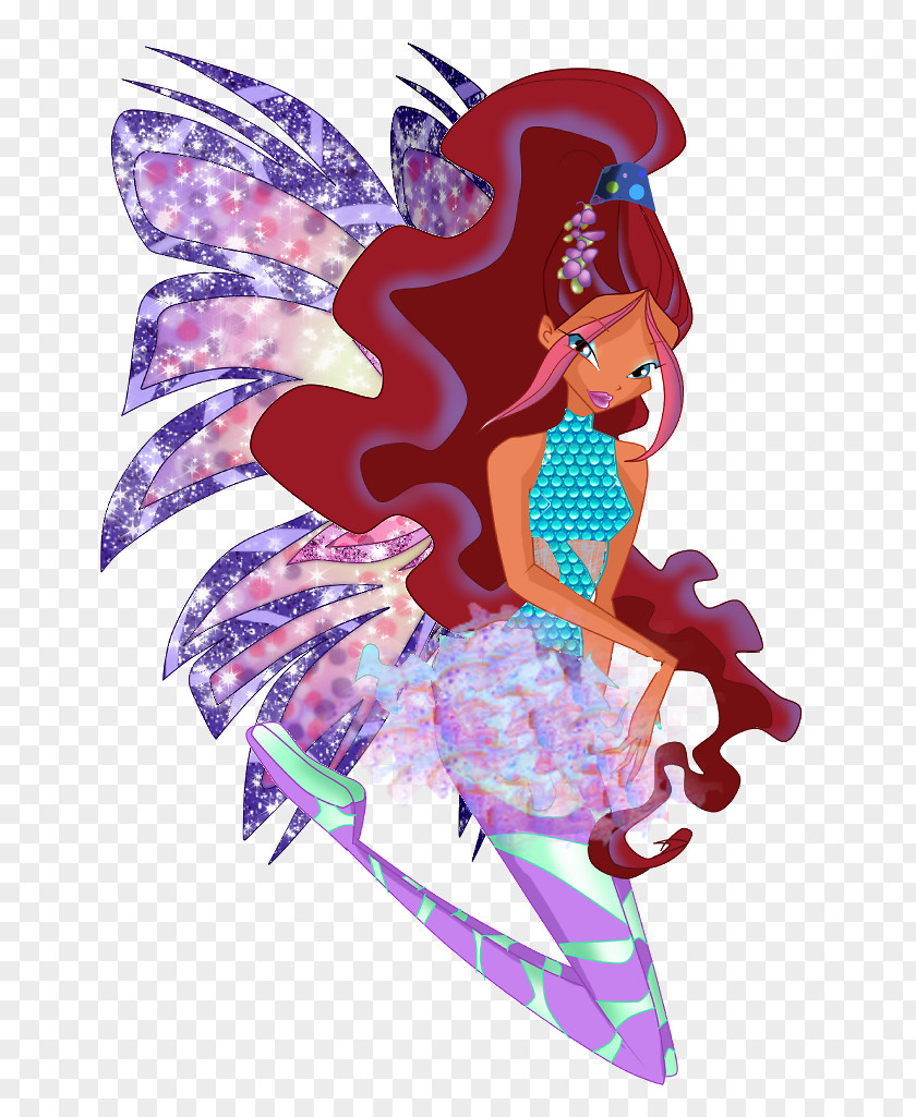 Sirenix Book Aisha Tecna Stella Winx Club: Believix In You PNG