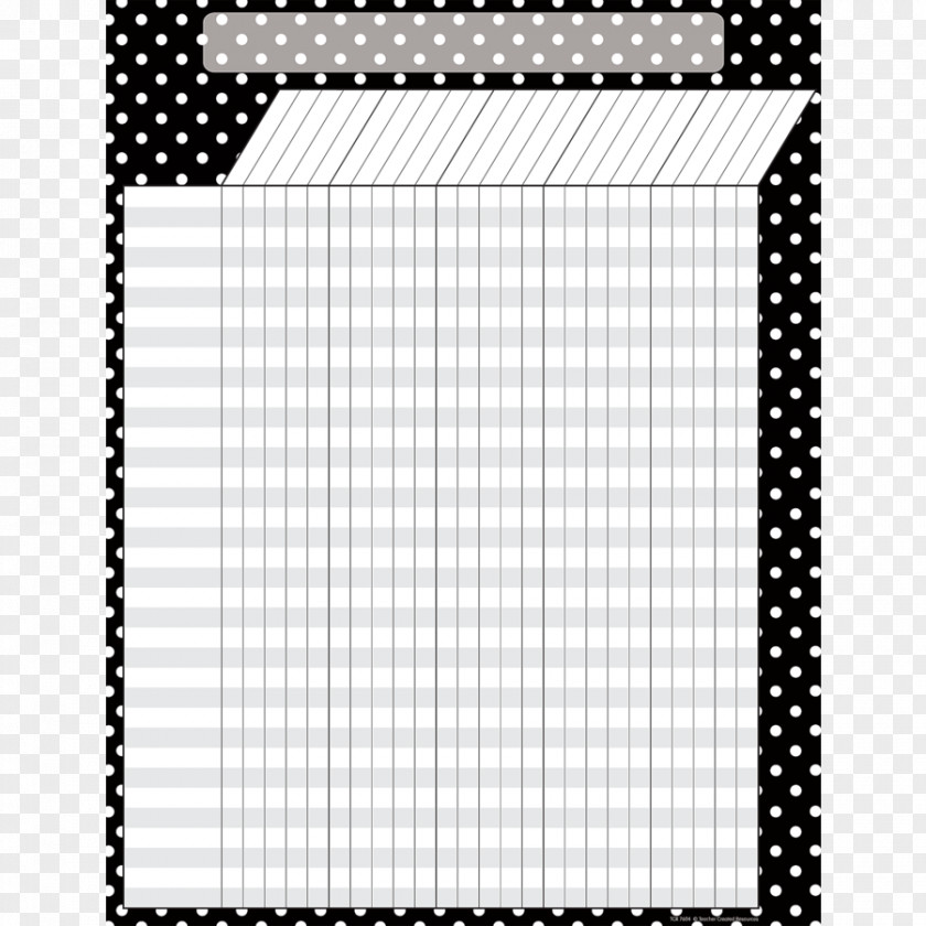 Teacher Polka Dot Classroom Education Chart PNG