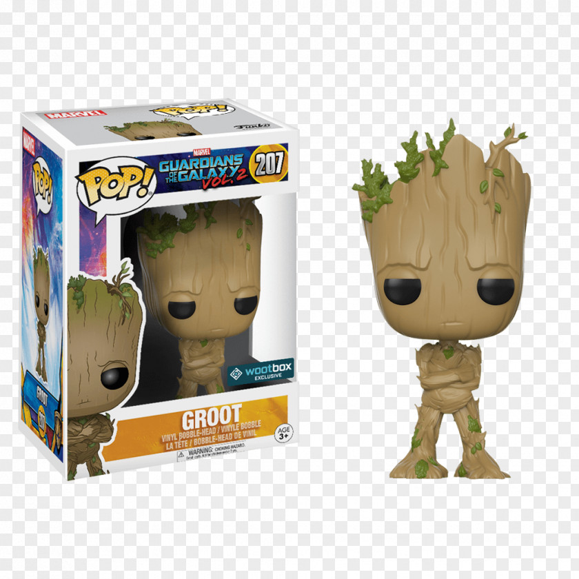 Toy Baby Groot Funko Action & Figures Bobblehead PNG