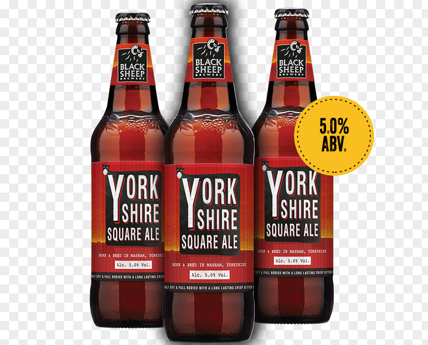 Beer Ale Bottle Black Sheep Brewery Yorkshire PNG