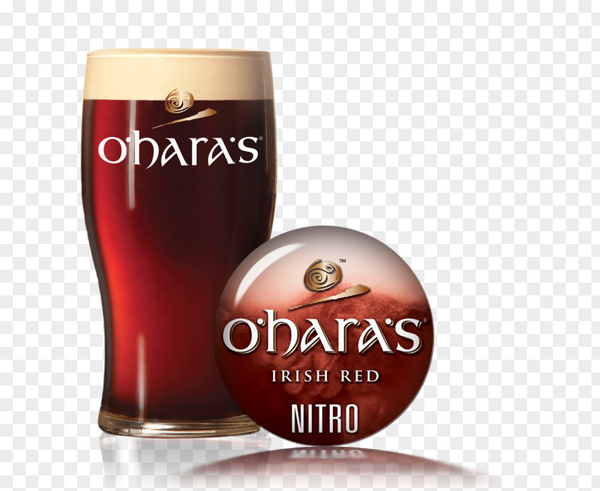 Beer Irish Red Ale Imperial Pint Glass PNG