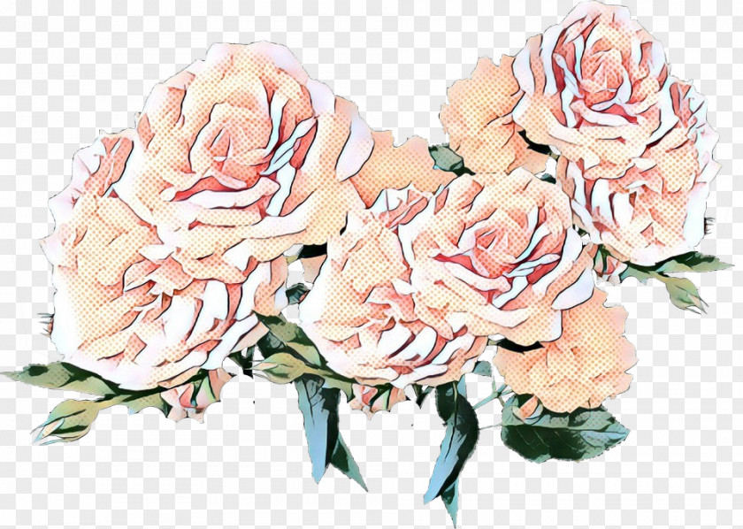 Floribunda Hydrangea Pink Flower Cartoon PNG