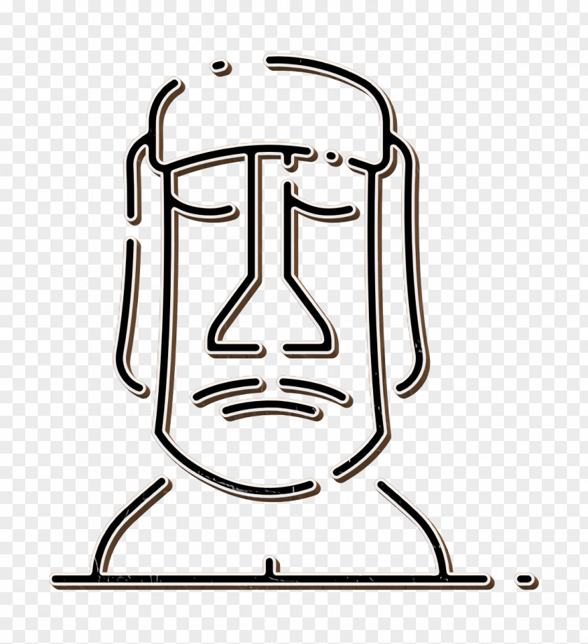 Head Line Art Chile Icon Easter PNG