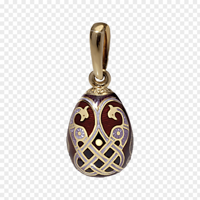 Jewellery Easter Egg Locket Silver PNG
