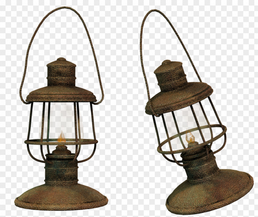 Lantern Light Oil Lamp PNG