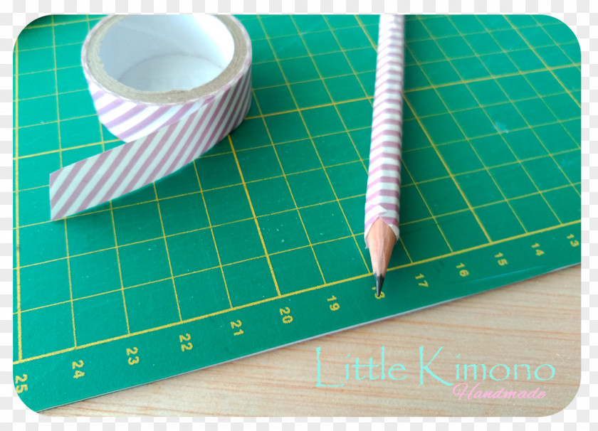 Pencil Craft Washi Material Place Mats PNG