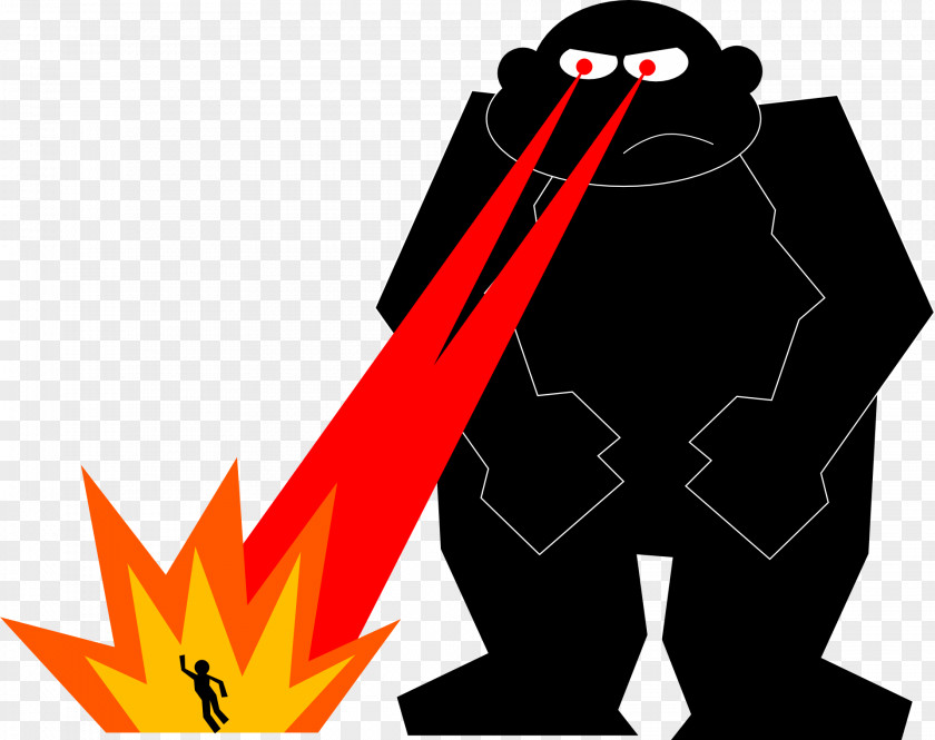Horror Laser King Kong Clip Art PNG