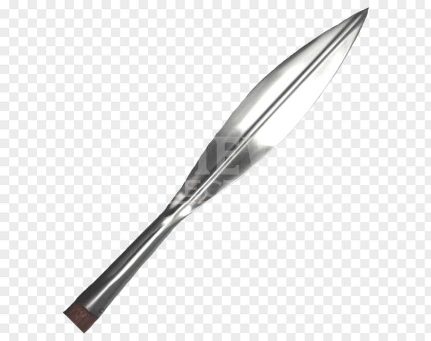 Spear Dory Sparta Steel Chrome Plating Weapon PNG