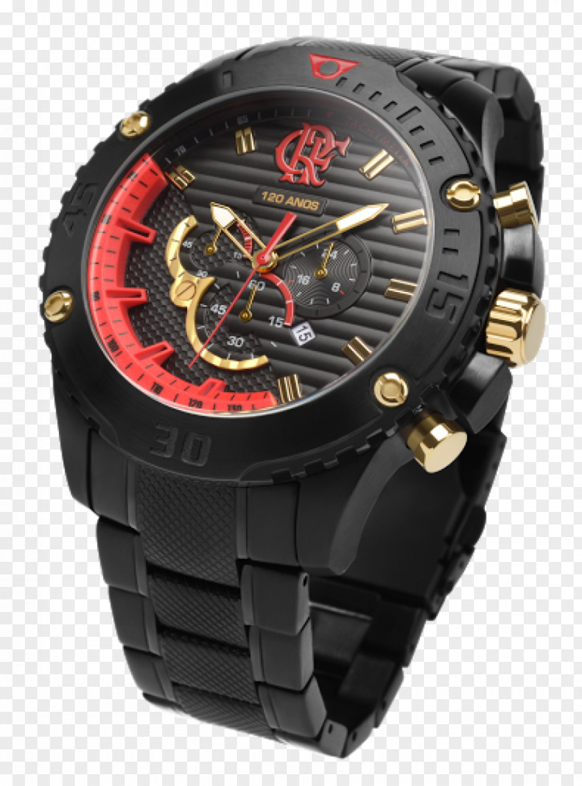 Watch Clube De Regatas Do Flamengo Technos Clock Chronograph PNG