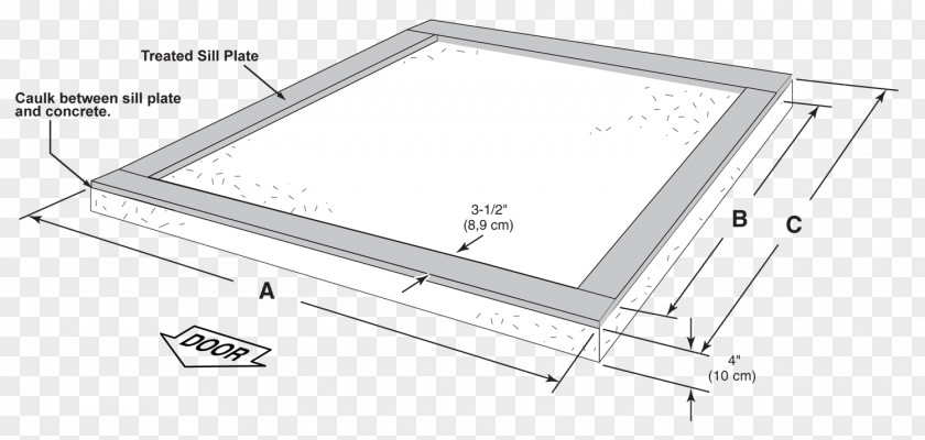 Concrete Foundation Window Car Angle Line Product Design PNG