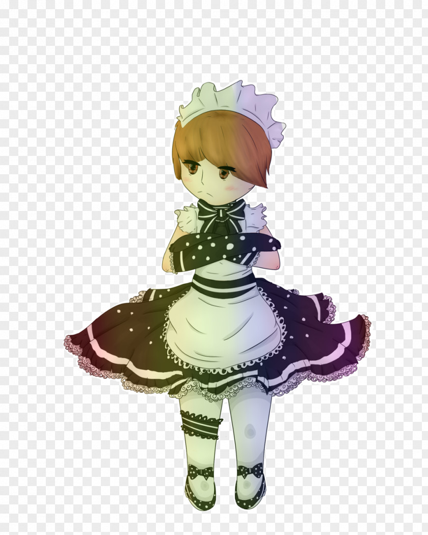 Maid Figurine PNG