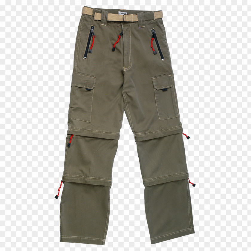 Zipper Cargo Pants Zipp-Off-Hose Clothing PNG